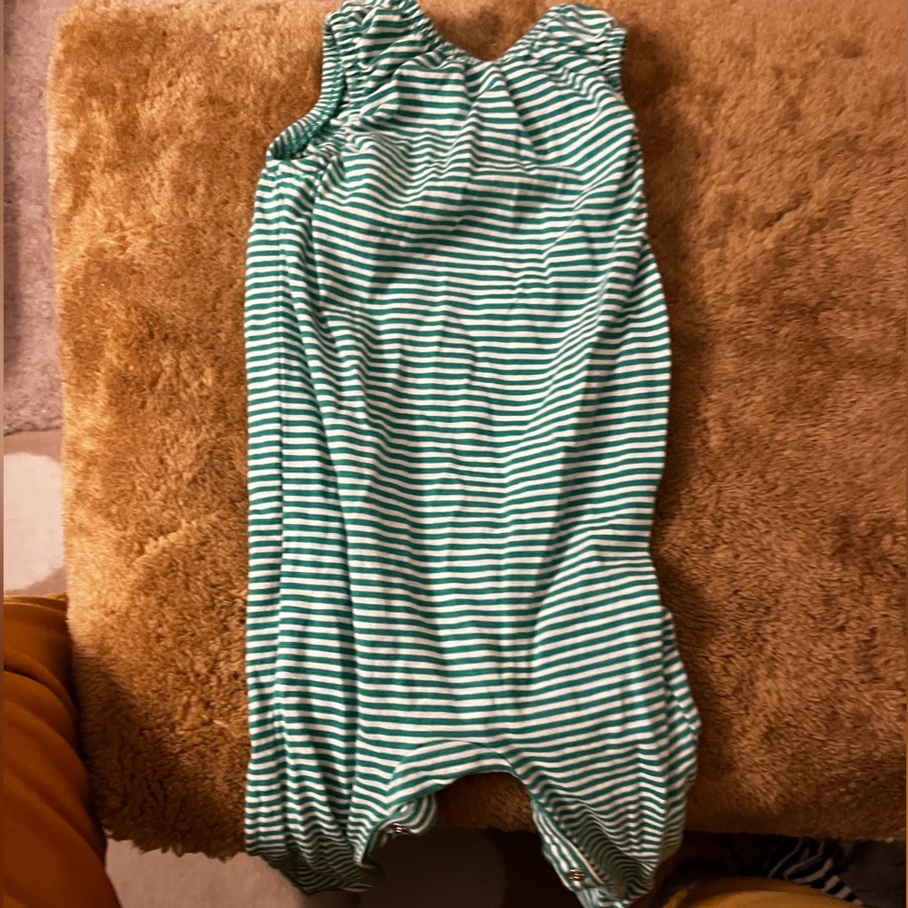Striped Sleeveless Romper 6-9mo